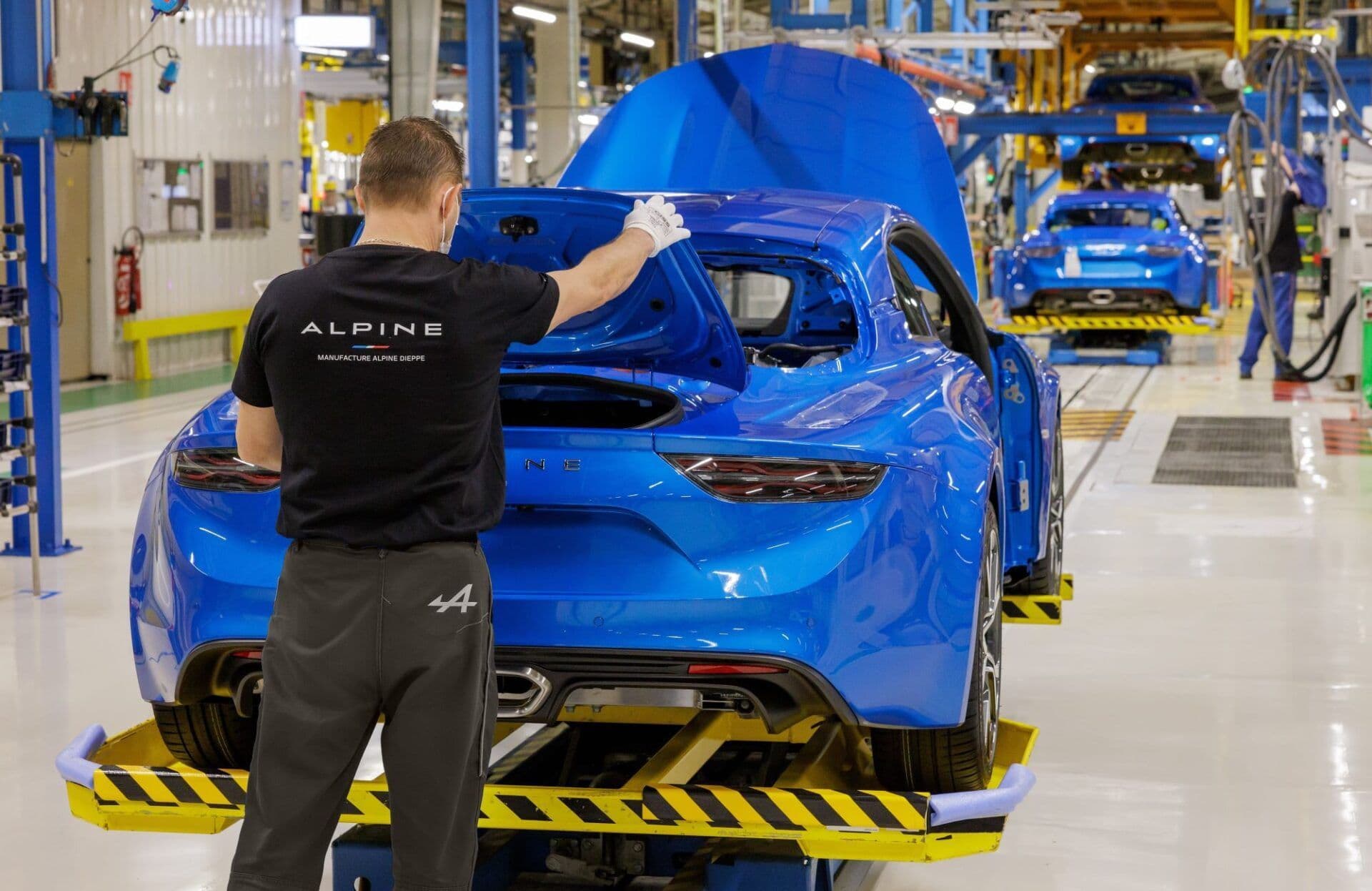 Visite de la manufacture Alpine de Dieppe